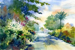 💧 Pinturas con Acuarela